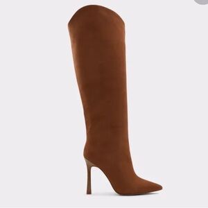 ALDO
Devondra Pointed Toe Knee High Boot In Dark Brown